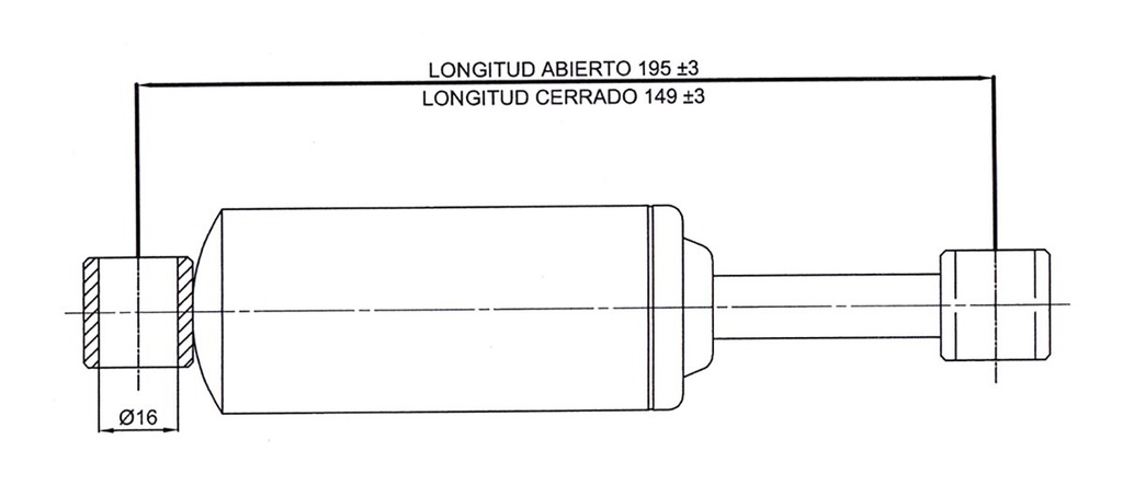 Amortiguador Base Hidráulica Del Plata 