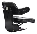 Asiento De Tractor Universal John Deere / Pauny / Massey 006 Gris Oscuro