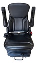 Butaca Para Tractor C/ Apoya-brazo/apoya-cervical/cinturón Negro